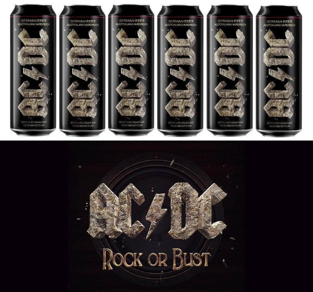 Cerveza importada AC/DC Rock or Bust - Alternative Beer